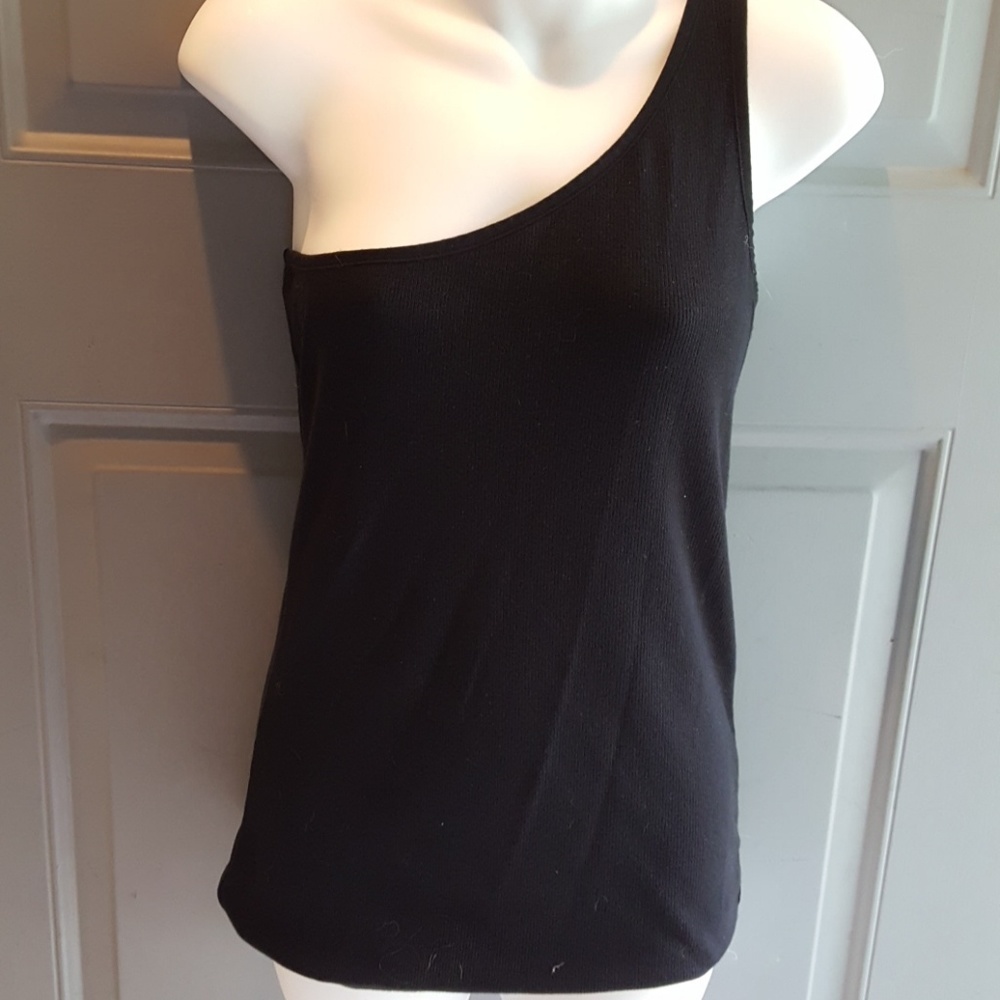 Knit one shoulder top